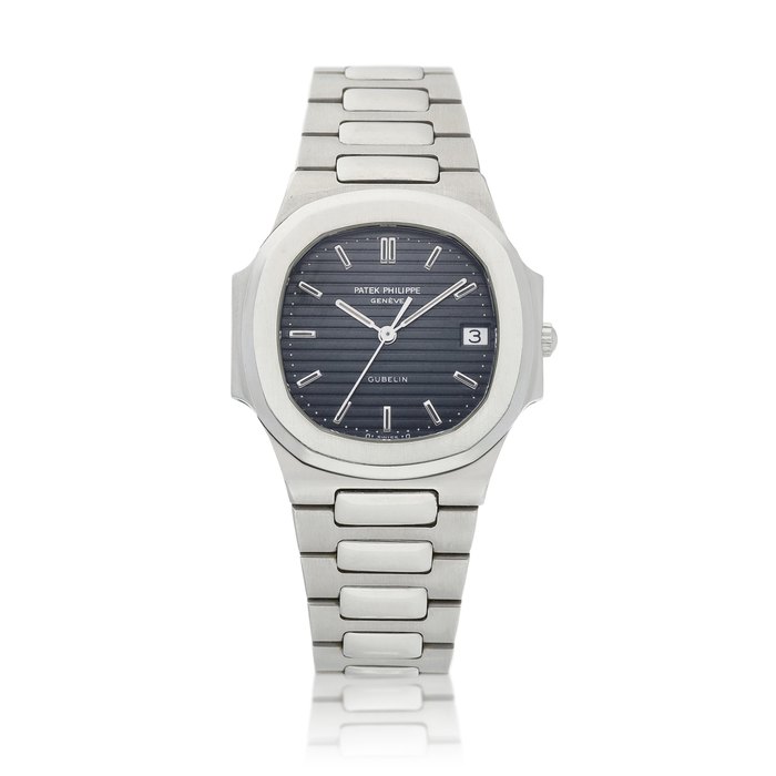 Patek Philippe Nautilus, Reference 3900 | A stainless steel bracelet watch with date, Retailed by Gübelin, Made in 1984 | 百達翡麗 | Nautilus 型號3900 |   精鋼鏈帶腕錶，備日期顯示，由 Gübelin 發行, 1984年製 · 3900