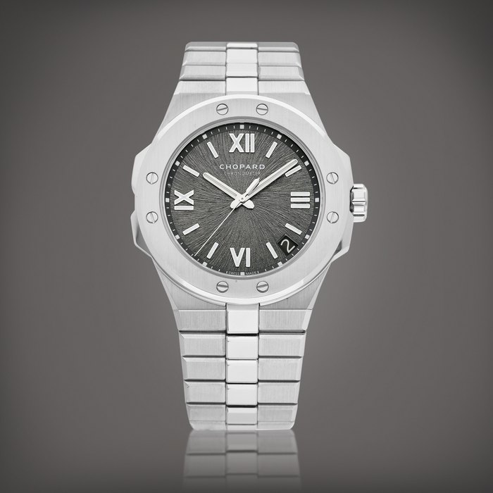 Chopard Alpine Eagle, Reference 298600-3002 | A stainless steel bracelet watch with date, Circa 2022 | 蕭邦 | Alpine Eagle 型號298600-3002 | 精鋼鏈帶腕錶，備日期顯示，約2022年製 · 298600-3002