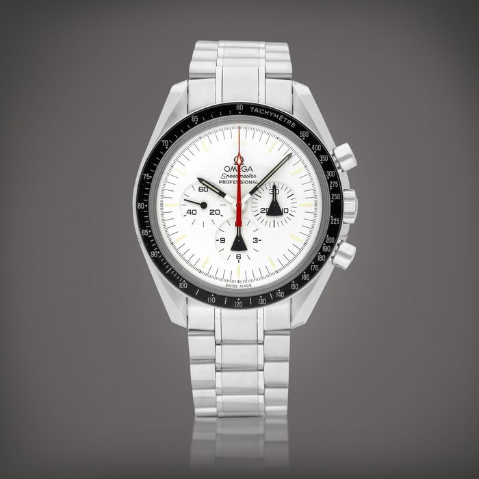 Omega Speedmaster Professional Moonwatch "Alaska Project", Reference 311.32.42.30.04.001 | A brand new limited edition stainless steel chronograph wristwatch with bracelet, Circa 2009 | 歐米茄 | 超霸專業月球系列 "Alaska Project" 型號311.32.42.30.04.001 | 全新限量版精鋼計時鏈帶腕錶，約2009年製