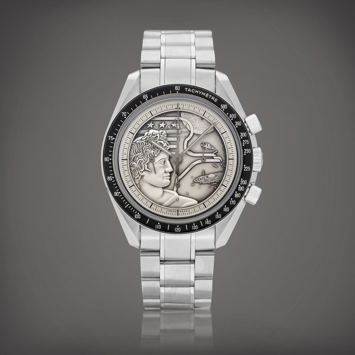 Omega Speedmaster "Apollo XVII" 40th Anniversary, Reference 311.30.42.30.99.002 | A limited edition stainless steel chronograph wristwatch with bracelet, Made to commemorate the 40th anniversary of "Apollo XVII", Circa 2013 | 歐米茄 | 超霸系列 "太陽神17號" 40 週年 型號311.30.42.30.99.002 | 限量版精鋼計時鏈帶腕錶，為紀念"太陽神17號" 40 週年而製，約2013年製