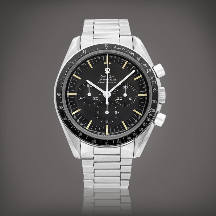 Omega Speedmaster Professional Moonwatch, Reference 145.022-68ST | A stainless steel chronograph wristwatch with bracelet, Made in 1969 | 歐米茄 | 超霸專業月球系列 型號145.022-68ST | 精鋼計時鏈帶腕錶，1969年製