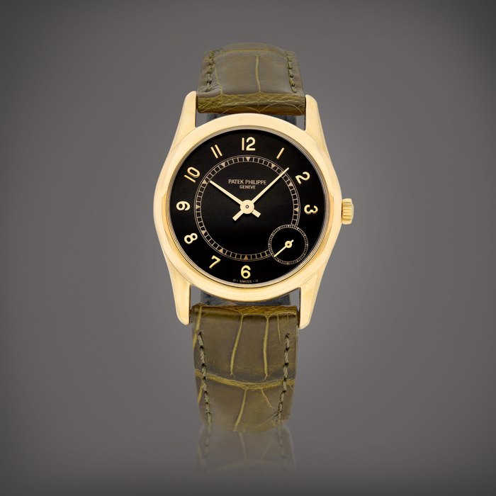Patek Philippe Reference 5000 | A yellow gold wristwatch, Circa 1996 | 百達翡麗 | 型號5000 | 黃金腕錶，約1996年製 · 5000