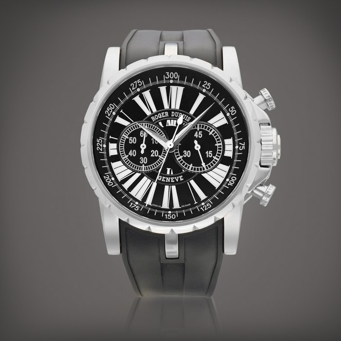 Roger Dubuis Chronoexcel | A limited edition stainless steel chronograph wristwatch, Circa 2015 |  羅杰杜彼 | Chronoexcel | 限量版精鋼計時腕錶，約2015年製