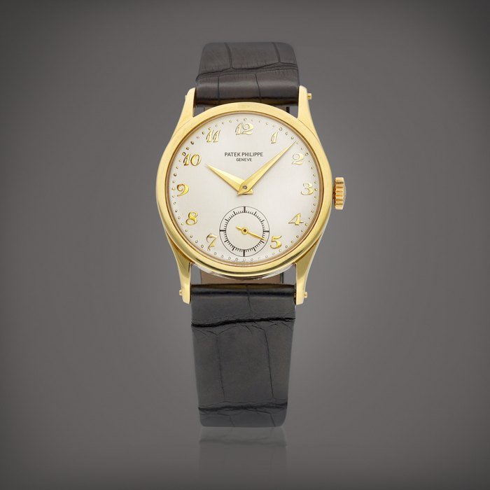 Patek Philippe Reference 96 | A yellow gold wristwatch, Circa 1956 | 百達翡麗 | 型號96 | 黃金腕錶，約1956年製 · ERENCE