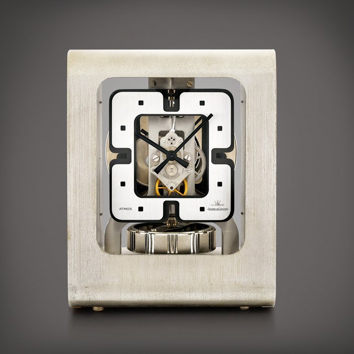 Jaeger-LeCoultre Atmos, Reference 5922 | A stainless steel atmos clock, Circa 1974 | 積家 | Atmos 型號5922 | 精鋼空氣鐘，約1974年製 · 5922
