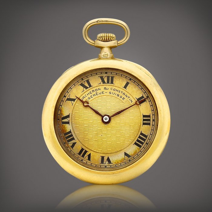 Vacheron Constantin A yellow gold openface keyless watch, Circa 1900 | 江詩丹頓 | 黃金懷錶，約1900年製