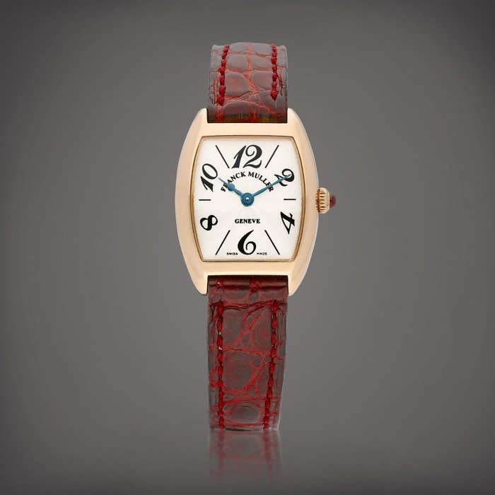 Franck Muller Curvex, Reference 2251 QZ | A pink gold wristwatch, Circa 2000 | Curvex 型號2251 QZ | 粉紅金腕錶，約2000年製 · 2251