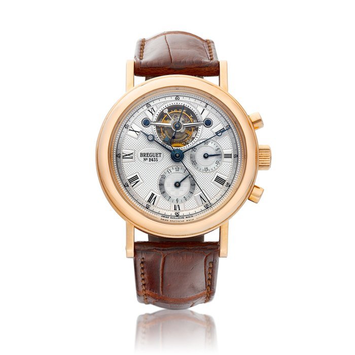 Breguet Classique, Reference 3577 | A pink gold tourbillon chronograph wristwatch, Circa 2005 | 寶璣 | Classique 型號3577 | 粉紅金陀飛輪計時腕錶，約2005年製 · 3577