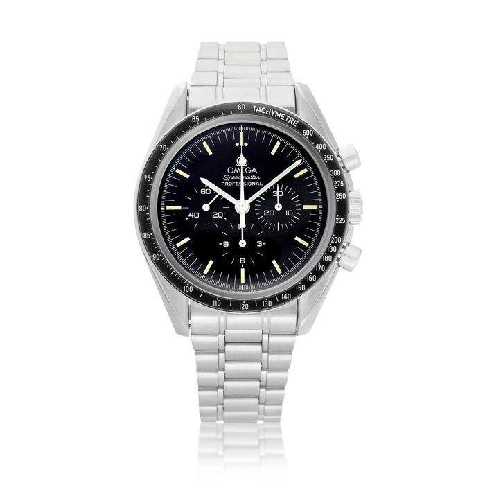 Omega Speedmaster Apollo XI, Reference 3592.50 | A stainless steel chronograph wristwatch with bracelet, Circa 1992 | 歐米茄 | 超霸系列 Apollo XI 型號3592.50 | 精鋼計時鏈帶腕錶，約1992年製