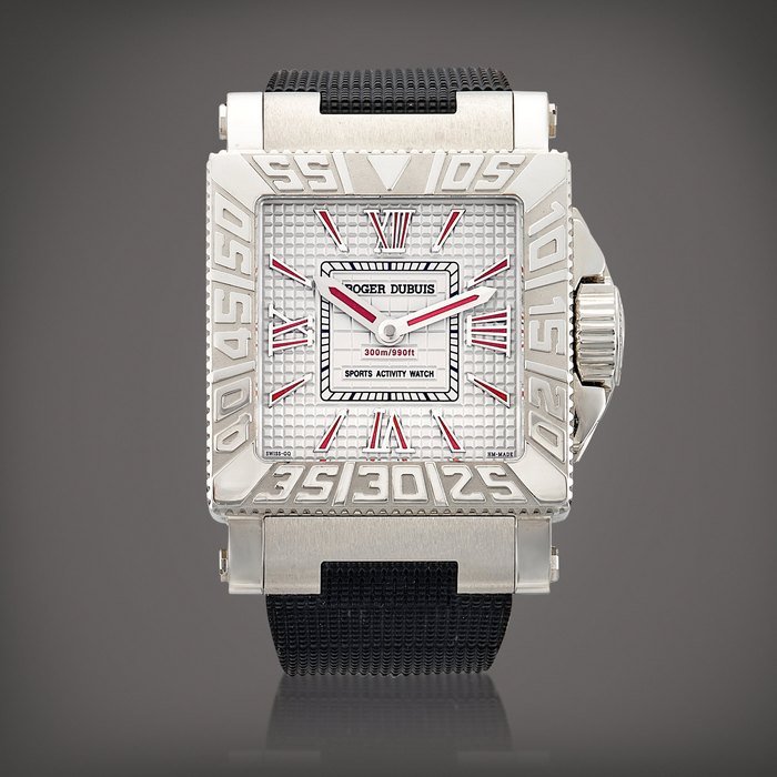 Roger Dubuis Aqua Mare Sports Activity, Reference GA35 21 9 CP3.53 | A limited edition stainless steel wristwatch, Circa 2006 | 羅杰杜彼 | Aqua Mare Sports Activity 型號GA35 21 9 CP3.53 | 限量版精鋼腕錶，約2006年製 · GA35