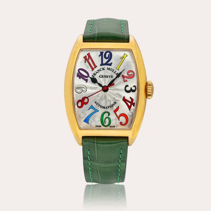 Franck Muller Cintrée Curvex, Reference 7500 SC | A pink gold wristwatch, Circa 2015 | Cintrée Curvex 型號7500 SC | 粉紅金腕錶，約2015年製 · 7500