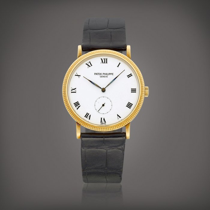 Patek Philippe Calatrava, Reference 3919 | A yellow gold wristwatch, Circa 1990 | 百達翡麗 | Calatrava 型號3919 | 黃金腕錶，約1990年製 · 3919
