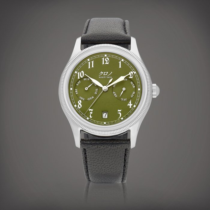 Kurono Calendrier Type I | A stainless steel triple calendar wristwatch, Circa 2022  Calendrier Type I | 精鋼全日曆腕錶，約2022年製