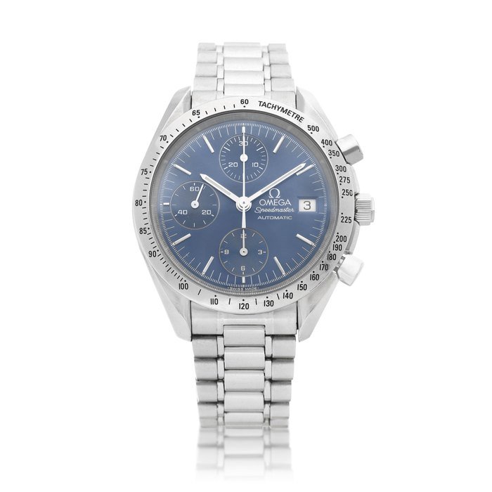 Omega Speedmaster, Reference ST 175.0043 | A stainless steel chronograph wristwatch with date and bracelet, Circa 1995 | 歐米茄 | 超霸系列 型號ST 175.0043 | 精鋼計時鏈帶腕錶，備日期顯示，約1995年製 · ERENCE