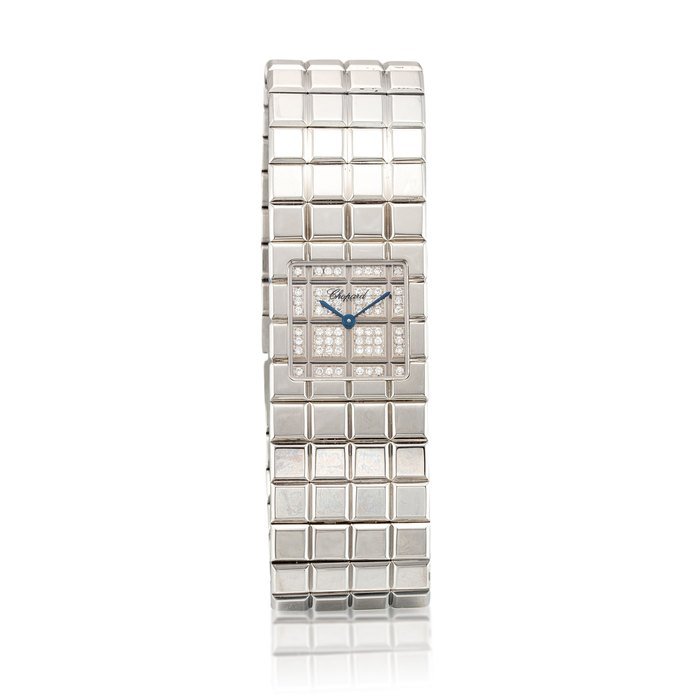 Chopard Ice Cube | A limited edition stainless steel and diamond-set bracelet watch, Circa 2005 | 蕭邦 | Ice Cube | 限量版精鋼鑲鑽石鏈帶腕錶，約2005年製