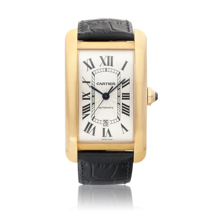 Cartier Tank Américaine XL, Reference 2927 | A pink gold wristwatch with date, Circa 2015 | 卡地亞 | Tank Américaine XL 型號2927 | 粉紅金腕錶，備日期顯示，約2015年製 · 2927