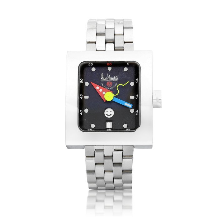 Alain Silberstein Pave, Reference VS 11 | A limited edition stainless steel wristwatch with day, date and bracelet, Circa 2000 | Pave 型號VS 11 | 限量版精鋼鏈帶腕錶，備日期及星期顯示，約2000年製 · ERENCE
