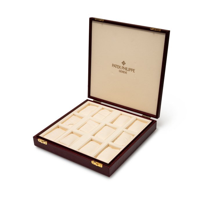Patek Philippe A leather watch box for 12 watches, Circa 1990 | 百達翡麗 | 皮製錶盒，可儲存12枚腕錶，約1990年製