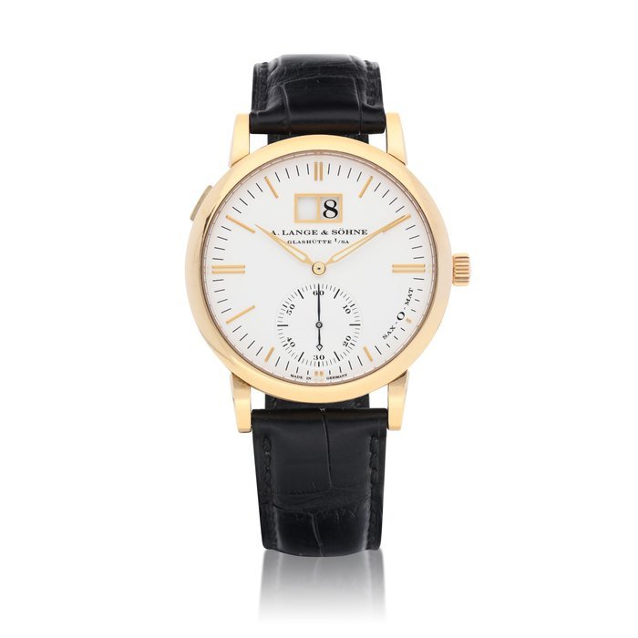 A. Lange & Söhne A. Lange & Söhne | Langematik mit Grossdatum, Reference 308.032  A pink gold wristwatch with outsize date, Circa 2004 | 朗格 | Langematik mit Grossdatum 型號308.032  粉紅金腕錶，備大日曆顯示，約2004年製 · 308.032