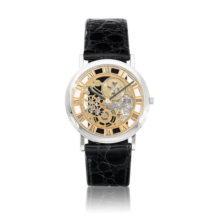 Vacheron Constantin Vacheron Constantin | Reference 33115, A white gold skeletonised wristwatch, Circa 1997 | 江詩丹頓 | 型號33115   白金鏤空腕錶，約1997年製 · 33115
