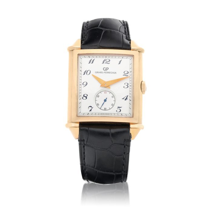 Girard-Perregaux Girard-Perregaux | Vintage 1945 XXL Reference 25880, A pink gold wristwatch, Circa 2012 | 芝柏 | Vintage 1945 XXL 型號25880   粉紅金腕錶，約2012年製 · 25880