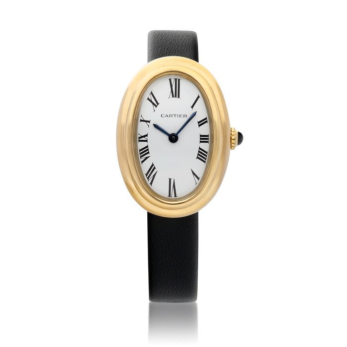 Cartier Baignoire, A yellow gold wristwatch, Circa 2000 |  卡地亞 Baignoire 黃金腕錶，約2000年製