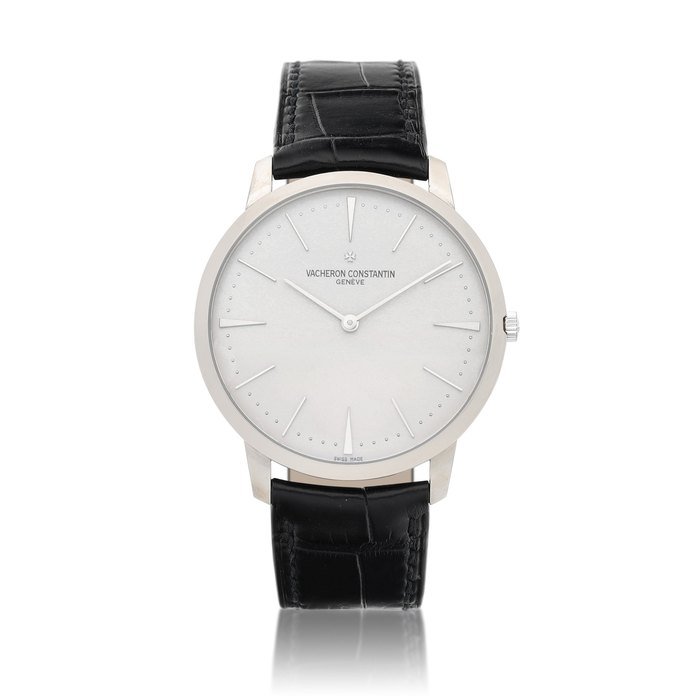 Vacheron Constantin Vacheron Constantin Patrimony Grand Taille, Reference 81180, A white gold wristwatch, Circa 2007 | 江詩丹頓 Patrimony Grand Taille 型號81180 白金腕錶，約2007年製 · 81180