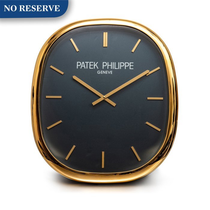 Patek Philippe Inducta manufacture for Patek Philippe, A gilt wall clock, Circa 1990 | Inducta manufacture 為百達翡麗而製 | 鍍金銅製掛牆鐘，約1990年製