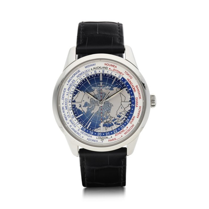 Jaeger-LeCoultre Jaeger-LeCoultre | Geophysics Universal Time, Reference 503.8.T2.S, A stainless steel world time wristwatch, Circa 2017 | 積家 | Geophysics Universal Time 型號503.8.T2.S   精鋼世界時間腕錶，約2017年製 · 503.8.T2.S