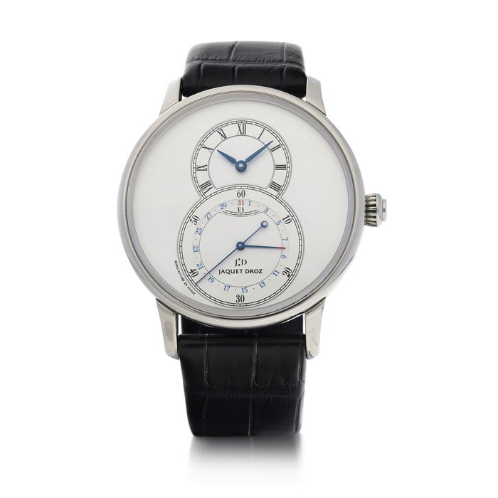 Jaquet Droz | Grande Seconde, Reference J007030, A stainless steel wristwatch with date, Circa 2016 | 雅克德羅 |  Grande Seconde 型號J007030   精鋼腕錶，備日期顯示，約2016年製 · J007030