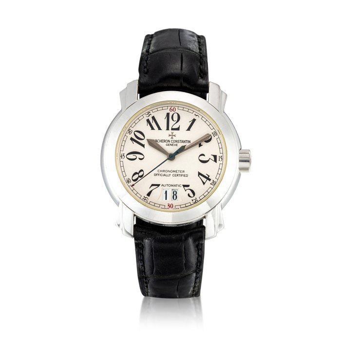 Vacheron Constantin Vacheron Constantin | Malte, Reference 42015, A white gold wristwatch with date, Circa 2000 | 江詩丹頓 | Malte 型號42015   白金腕錶，備日期顯示，約2000年製 · 42015