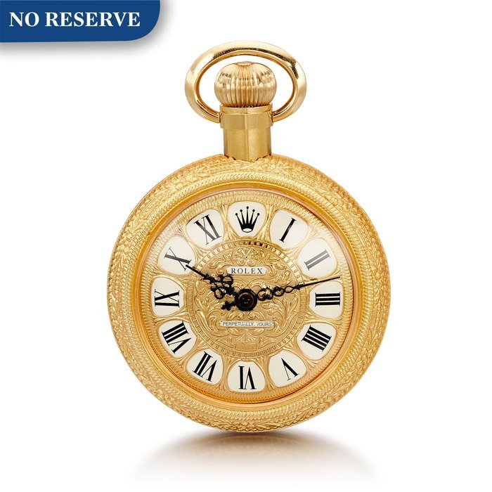 Rolex Rolex | Perpetually Yours, A gilt brass scent bottle in a form of a pocket watch, Circa 1960 | 勞力士 | Perpetually Yours 鍍金銅製懷錶形香水瓶，約1960年製