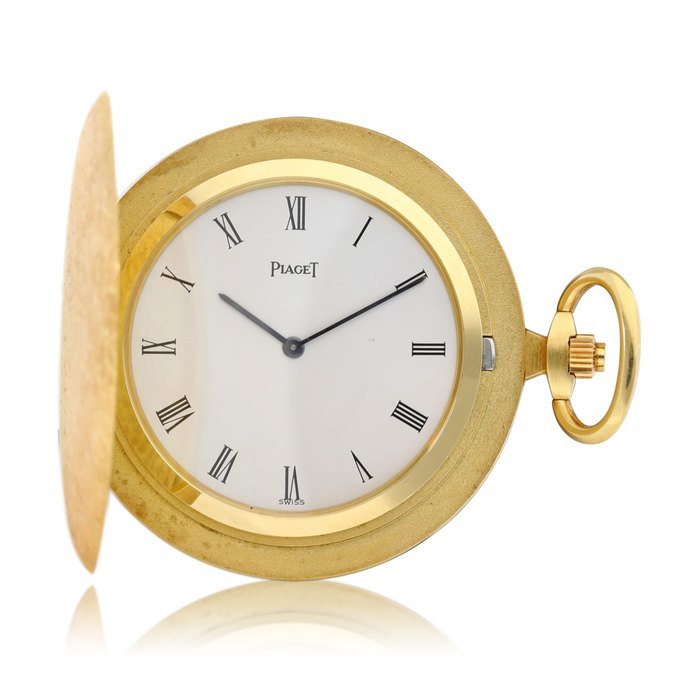 Piaget Piaget | A yellow gold hunting case keyless watch, Circa 1970 | 伯爵 | 黃金獵殼懷錶，約1970年製