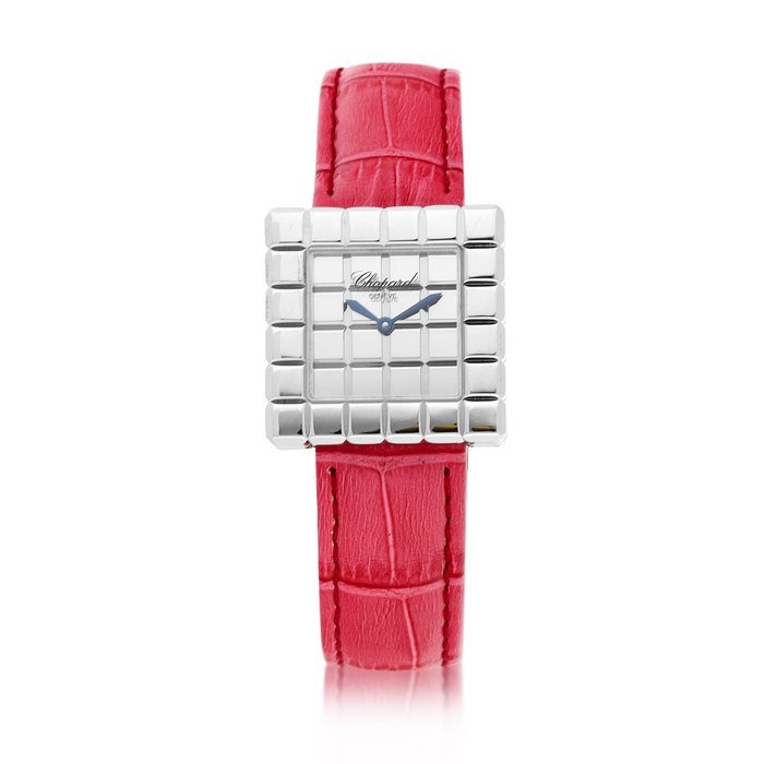 Chopard Chopard | Ice Cube, A white gold wristwatch, circa 2000 | 蕭邦 | Ice Cube 白金腕錶，約2000年製