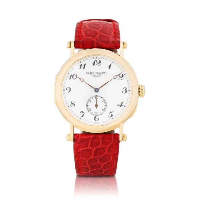 Patek Philippe '150th anniversary', Ref. 3960    Montre bracelet édition limitée en or jaune |  Limited edition yellow gold wristwatch    Vers 1989 |  Circa 1989 · 3960