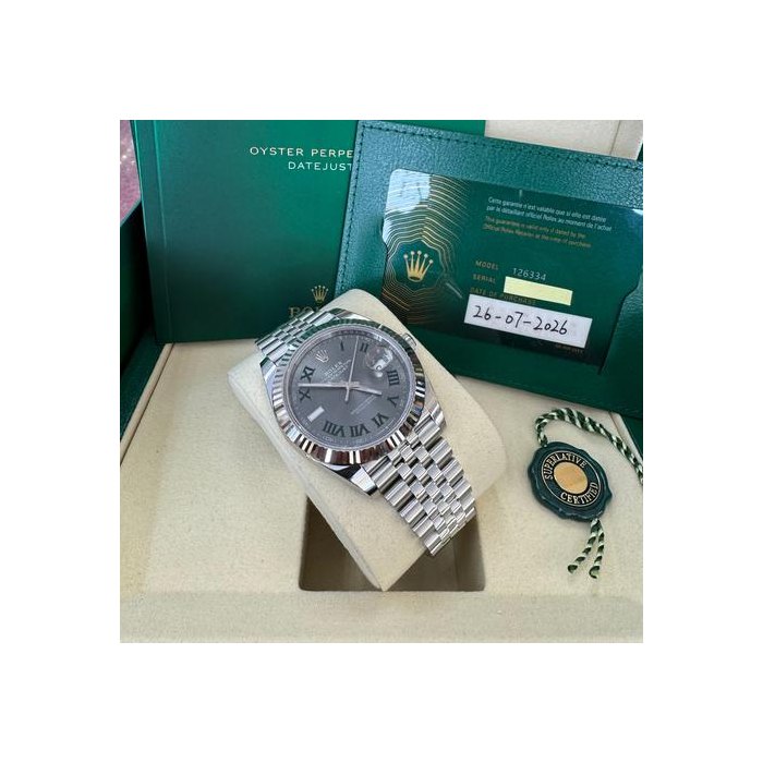Rolex Datejust41 New Wimbeldon Dial 2026 Jubilee Ref. 126334