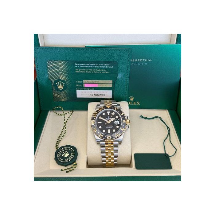 Rolex GMT-Master IINEW 2026 Zombie Two-Tone Jubilee 40mm 126713GRNR - Full Set