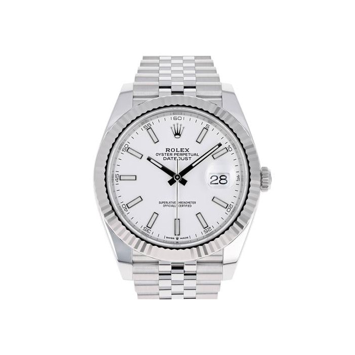 Rolex DatejustNEW 2026 126334 White Jubilee Steel 41 mm