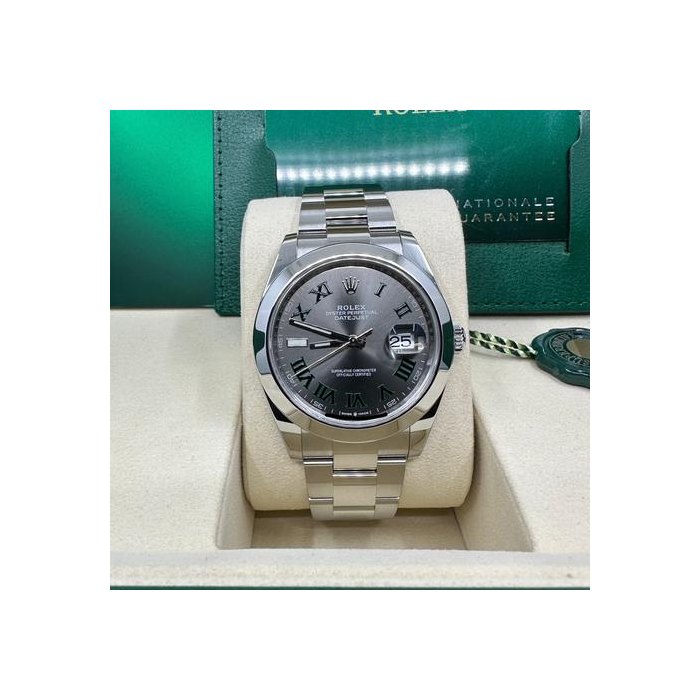 Rolex Datejust41 Wimbledon Dial Oyster bracelet 126300 NEW/UNWORN 2026