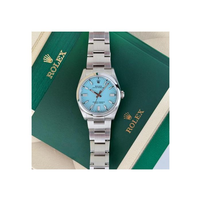 Rolex Oyster Perpetual36mm UNWORN 2026 Turquoise Tiffany Blue Oyster 126000