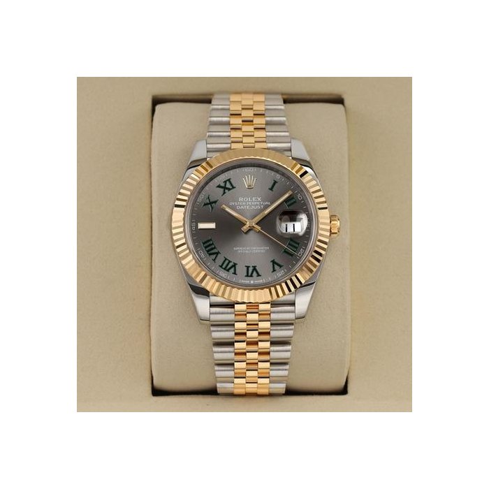 Rolex Rolex Datejust41mm WIMBLEDON 126333 Slate Roman Jubilee, Price & Market Data