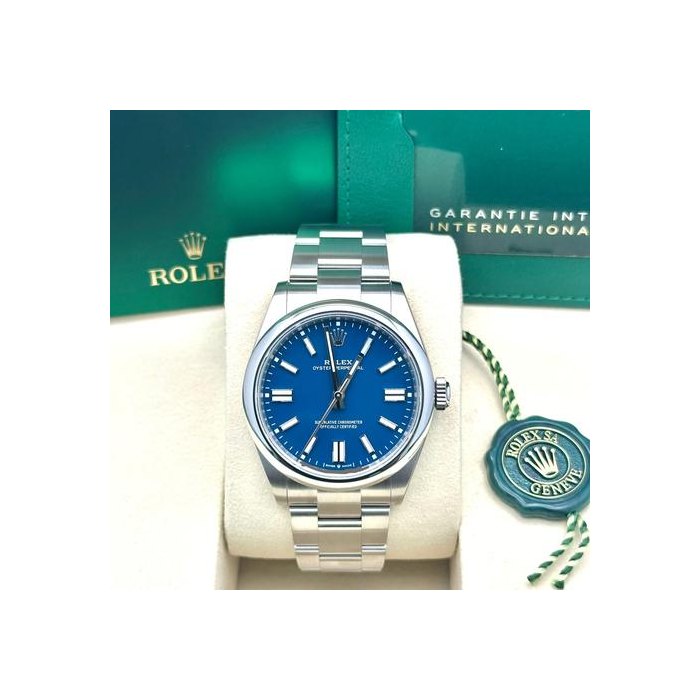Rolex Oyster PerpetualBlue Dial (2025 Release) Ref. 134300