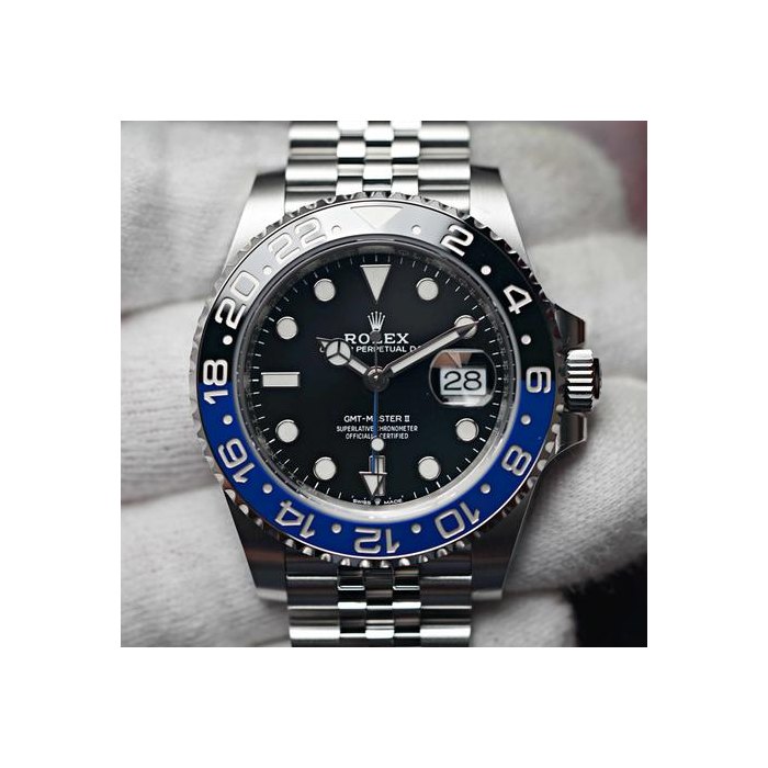 Rolex GMT-Master II2026 NEW [Batman / Batgirl] Jubilee Bracelet 126710BLNR