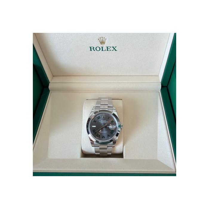 Rolex Datejust41 Wimbledon Dial 2025 FULL SET 41mm Ref. 126300
