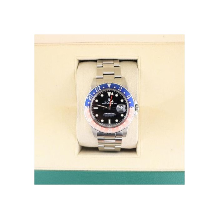 Rolex GMT-Master1984 GMT-Master 16750 Black Dial SS Oyster No Papers 40mm