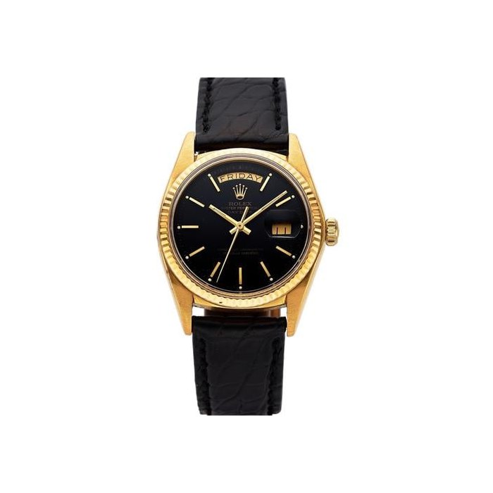 Rolex Day-Date18K Yellow Gold Black Dial Ref 1803 Rolex Day-Date 18K Yellow Gold Black Dial Ref 1803