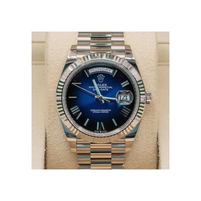 Rolex Rolex Day-DateNew 2026 Full set Ombre Blue Day date, Price & Market Data