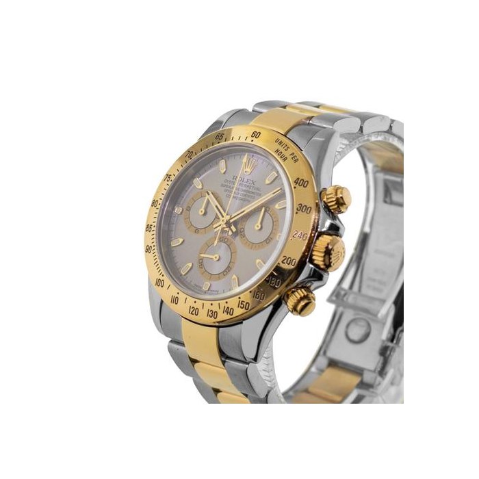 Rolex Daytona40mm Yellow Gold and Stainless Steel Slate Dial & Yellow Gold Bezel 116523 Discontinued Slate Dial