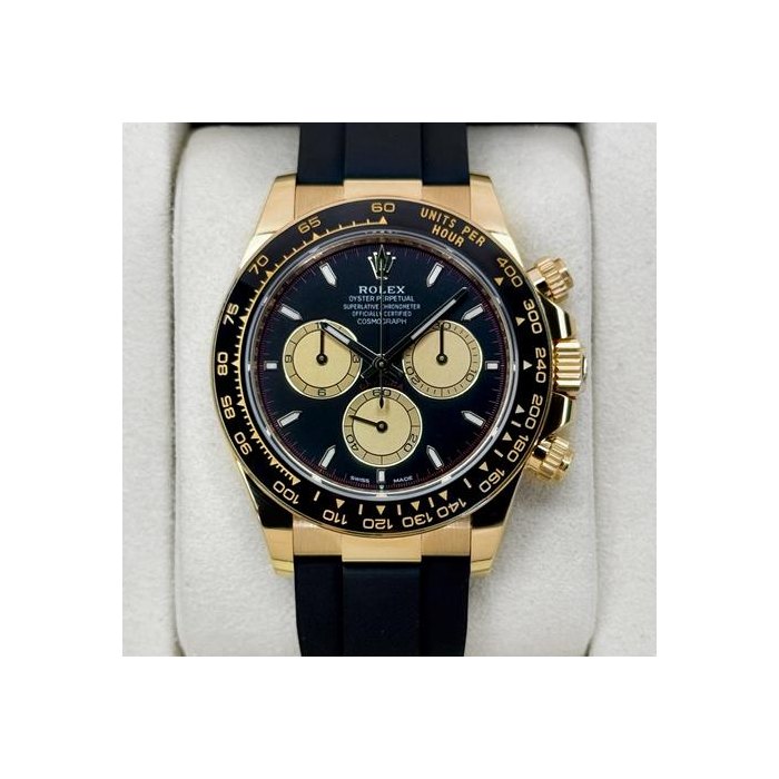 Rolex DaytonaNEW 2026 Daytona "Paul Newman" 40mm 126518LN Yellow Gold Black Dial