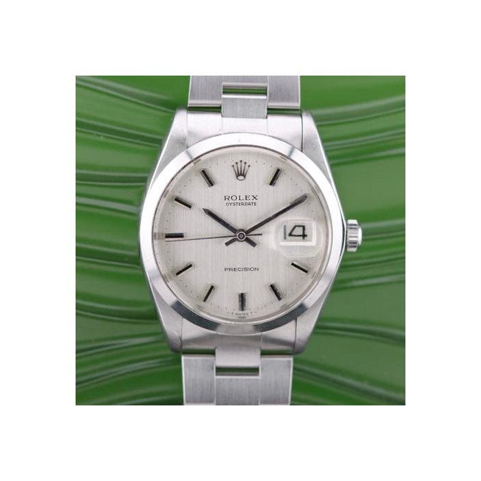 Rolex Oysterdate PrecisionOyster Date 1972 Linen Dial Ref. 6694